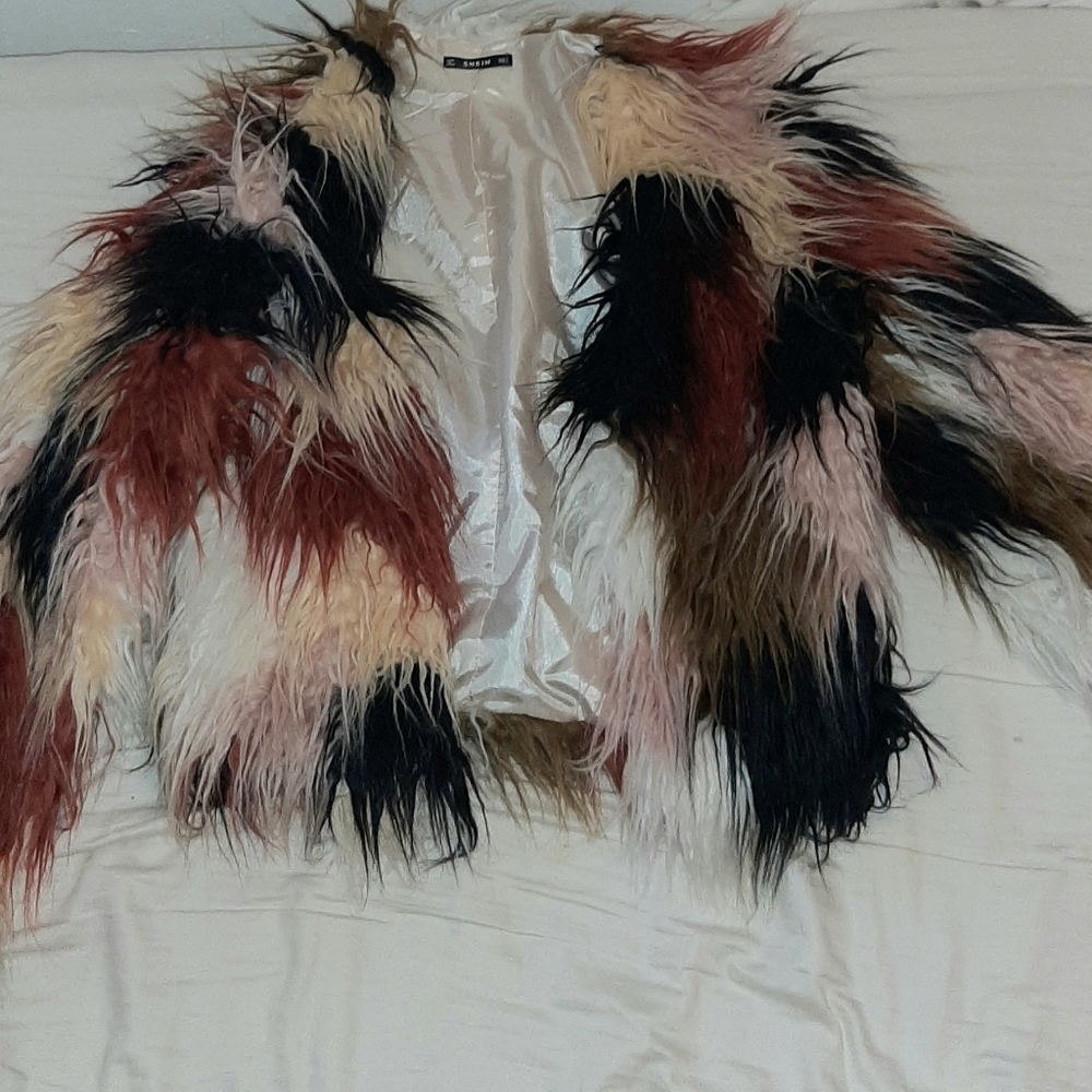 SHEIN large fur jacket - ♡